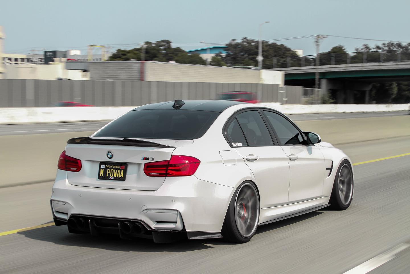 PSM Style Gloss Black Spoiler - BMW F80 M3 & F30 3 Series.
