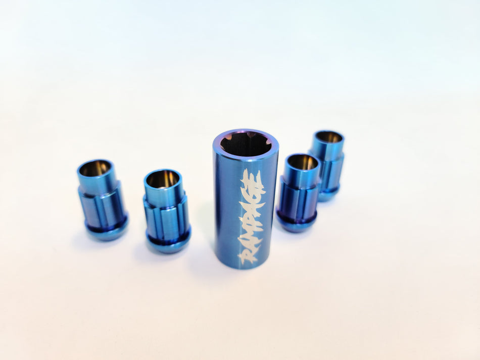 M14x1.5 Lug Nuts w/Wheel Lock Kit
