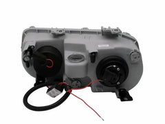 Anzo USA Projector Headlight Set w/Halo Acura Integra 1994-1997.