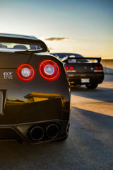 2017+ Style LED Tail Lights Sequential Red Rear Brake Lamp - Nissan GT-R GTR R35 2009-2022.