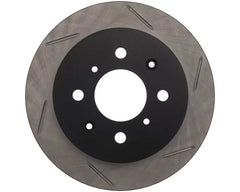 StopTech Sport Slotted Brake Rotor Rear Left, Silver, , 126.40017SL.