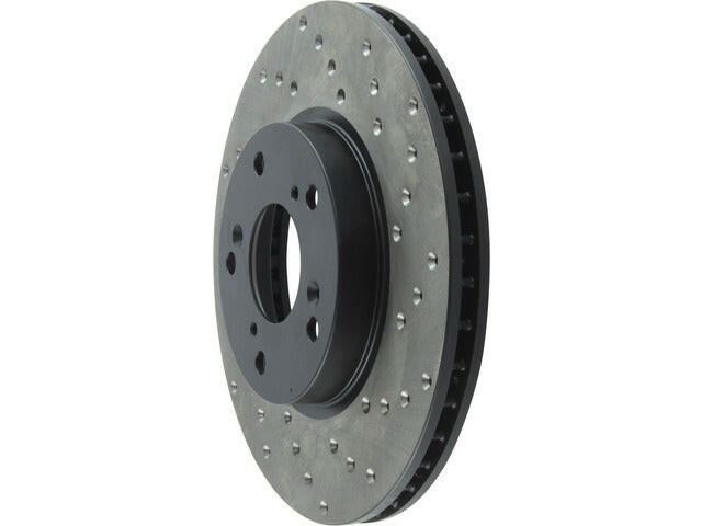Stoptech Cryo Drilled Sport Front Brake Rotors | 2006+ Honda Civic (128.40036CL/R).