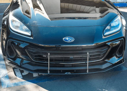 APR Carbon Fiber Wind Splitter w/ Rods | 2022-2024 Subaru BRZ (AB-822026).
