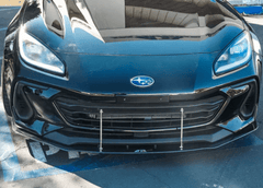 APR Carbon Fiber Wind Splitter w/ Rods | 2022-2024 Subaru BRZ (AB-822026).