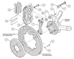 Wilwood Dynapro-6 12 Inch Front Big Brake Kit Honda | Acura 1994-2001.