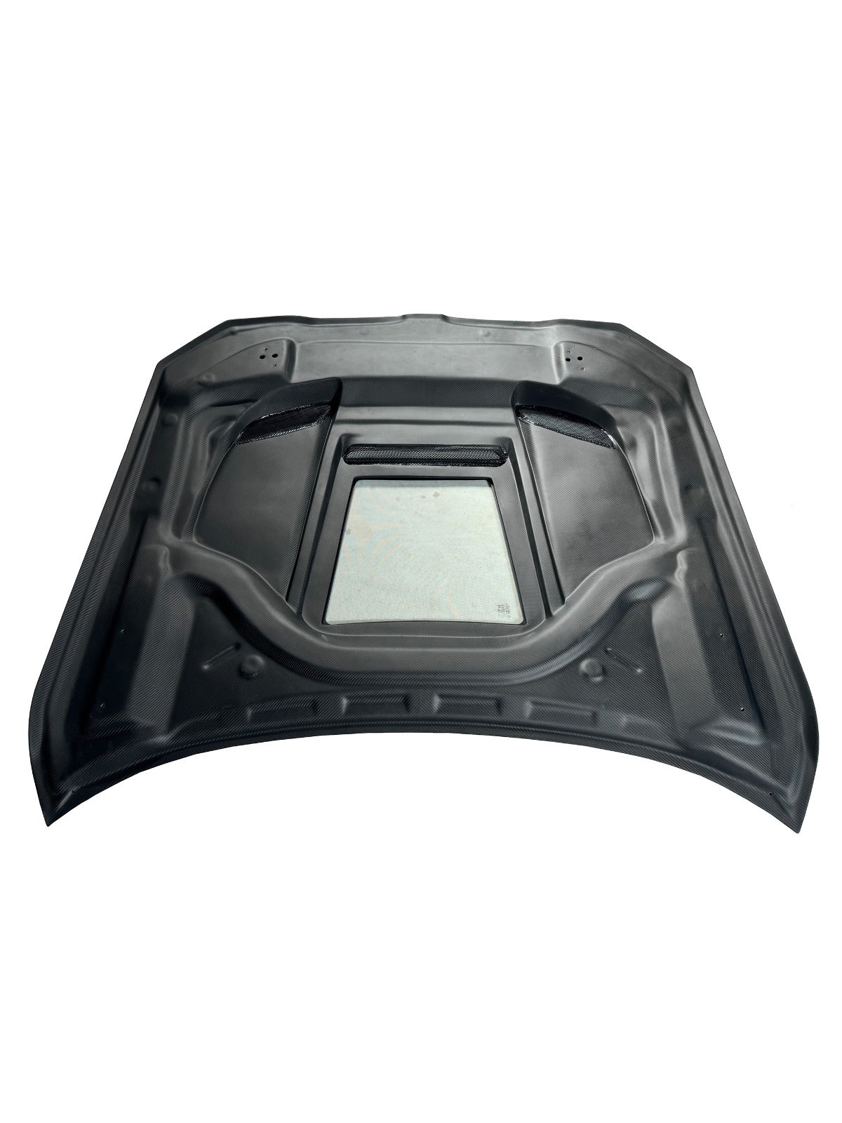 Prepreg Carbon Fiber GT R Style Vented Hood w/ Transparent window  - BMW G80 M3 & G81 M3 / G82 & G83 M4.