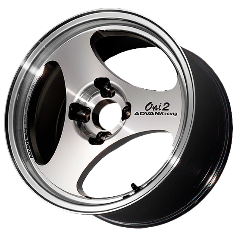 Advan ONI2 14x6.0 +38 4-100 Machining & Diamond Cut Wheel