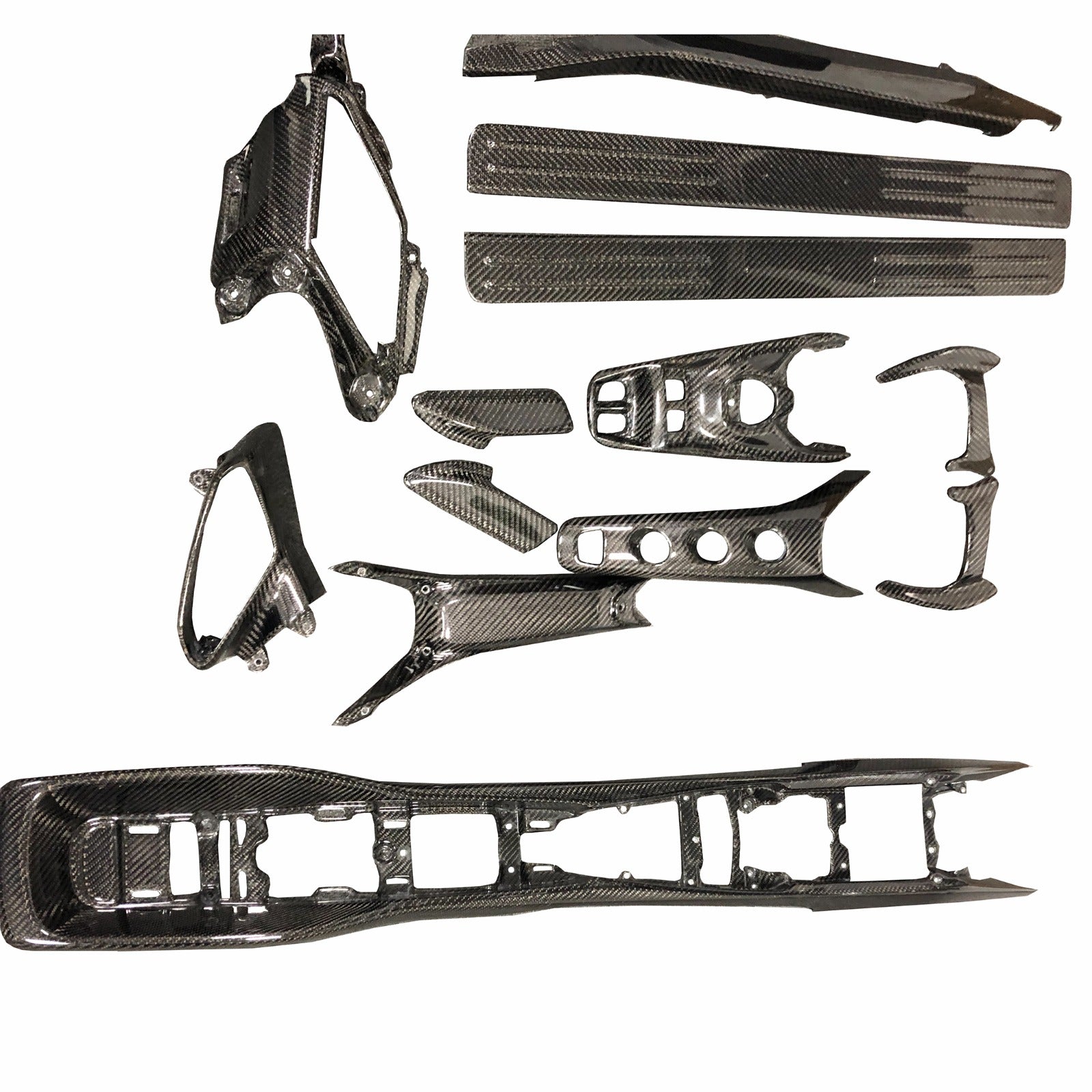 Carbon Fiber Interior Trim Kit - Ferrari 488.