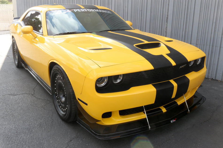Dodge Challenger Hellcat Front Wind Splitter 2015 2023 APR Lip