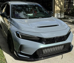 Honda Civic 11Th FL5 TYPE R 23+ Carbon Fiber Front winglet Lip extension.