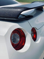 OEM Style Carbon Fiber Rear Trunk Spoiler Wing - Nissan GTR R35.