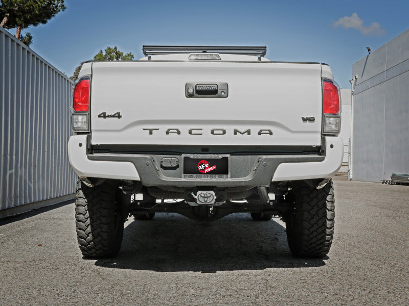 aFe MACHForce XP Exhausts Cat-Back Hi-Tuck RB SS 16 Toyota Tacoma V6-3.5L