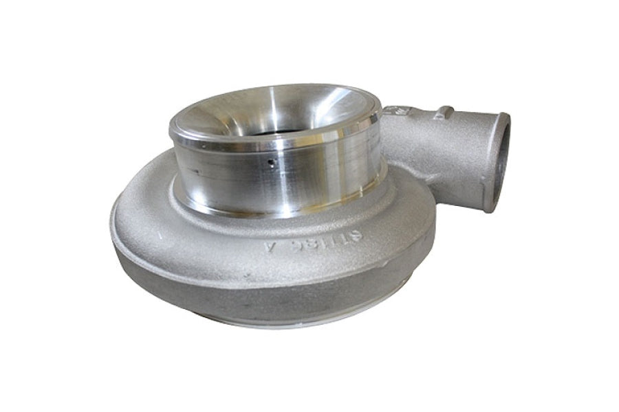 BorgWarner AirWerks S256SX Compressor Cover w/ 4" Inlet Ported Shroud