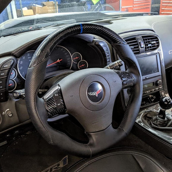 Corvette Full Custom Steering Wheel - Chevrolet Corvette.