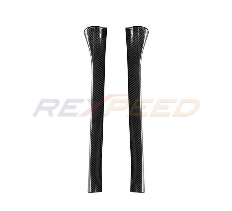 Rexpeed Dry Carbon Front Scuff Plate Cover | 2022+ Subaru WRX (G101).