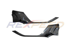 Rexpeed Dry Carbon Front Door Inner Trim | 2022+ Subaru WRX (G169).
