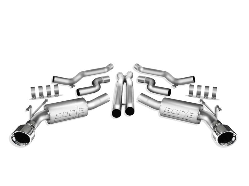 Borla 2010 Camaro 6.2L V8 S Type Catback Exhaust (does not work w/ factory ground affects package -