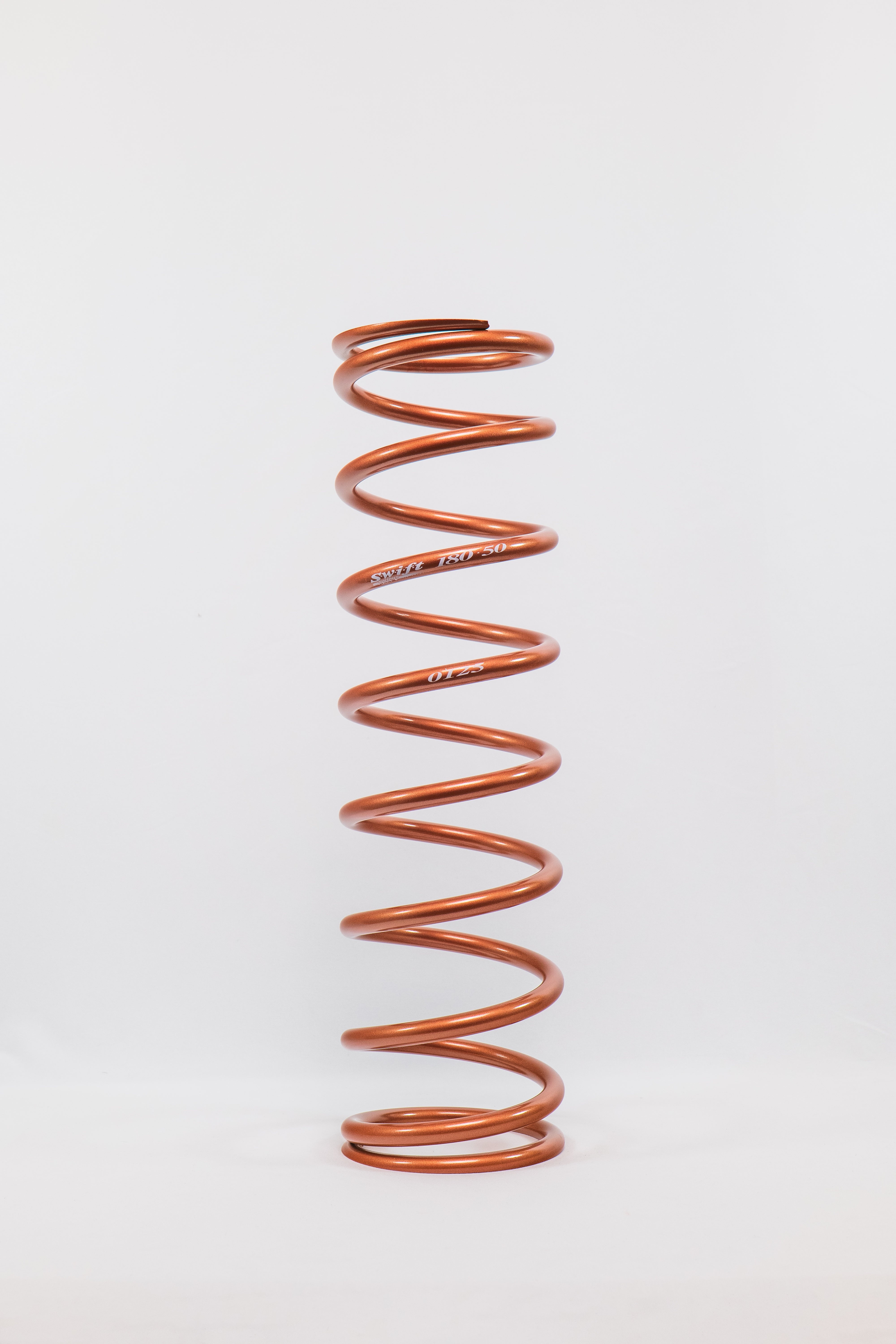 Standard Conventional Bulletproof Spring - 18" Length | 5" OD | 125lbs/inch