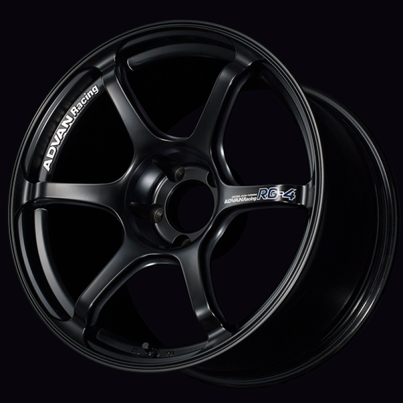 Advan RG-4 17x7.5 / +40 Offset / 5-112 / 66.5mm Bore / Semi Gloss Black
