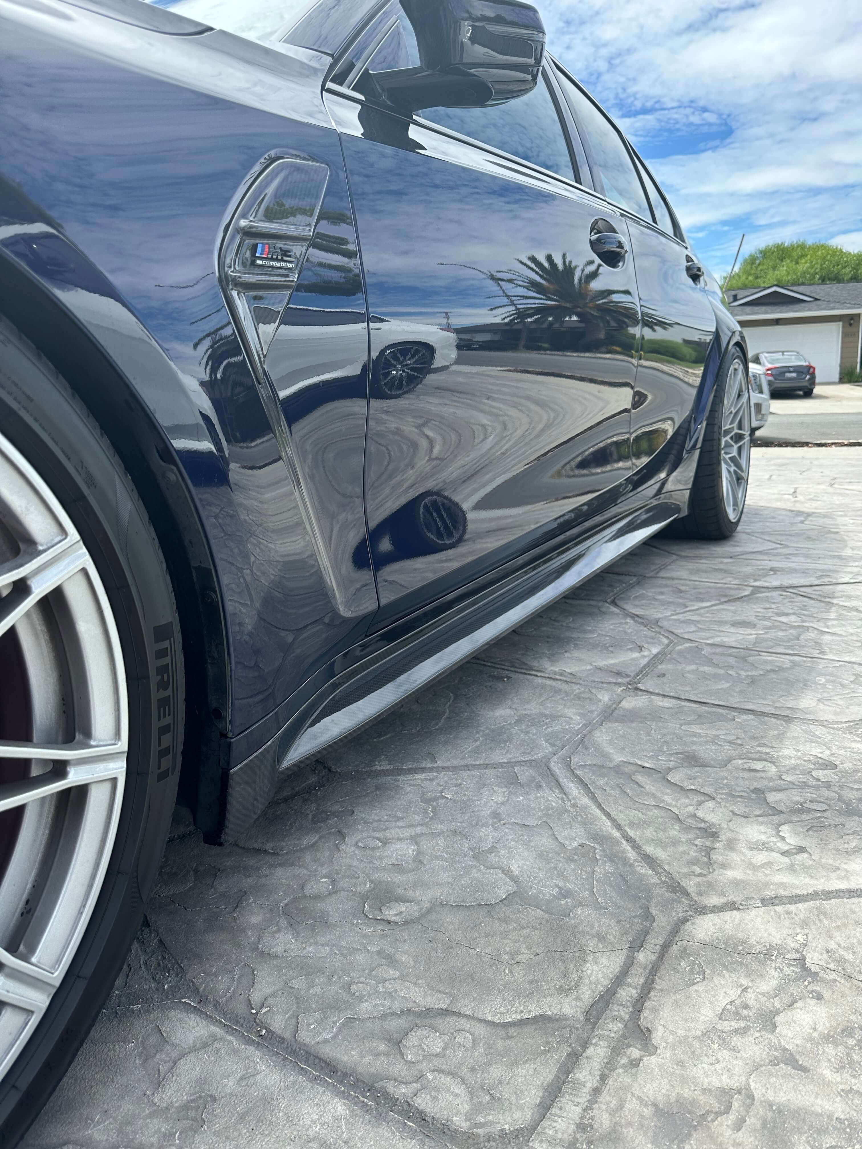 OEM Style Dry Carbon Fiber Side Skirts - BMW G80 M3 & G82 / G83 M4.