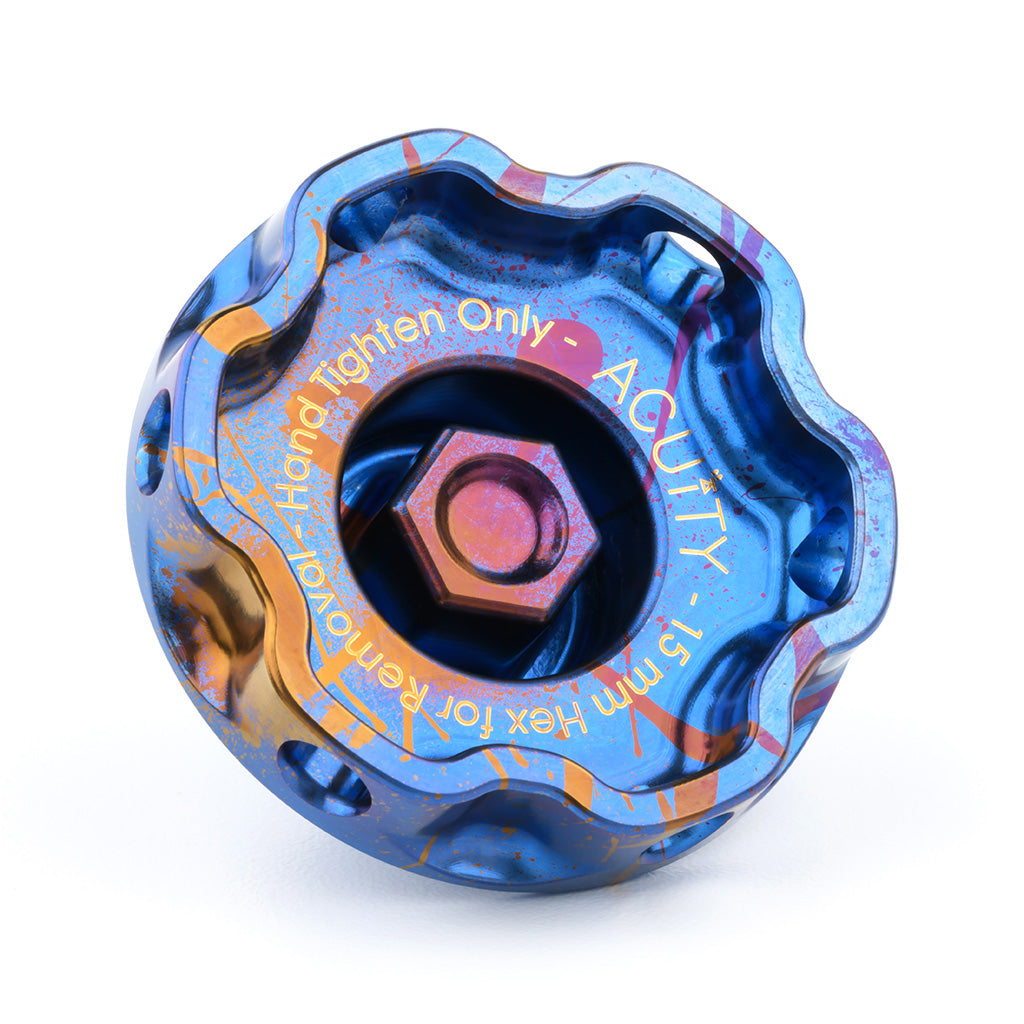 Acuity Podium-Ti Oil Cap Splatter Titanium 1957-SPL