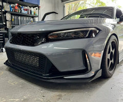 Honda Civic 11Th FL5 TYPE R 23+ Carbon Fiber Front winglet Lip extension.
