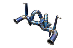 Titanium Straight Pipe Exhaust System -  Lamborghini Aventador S LP740-4 6.5L V12 2016-2021
