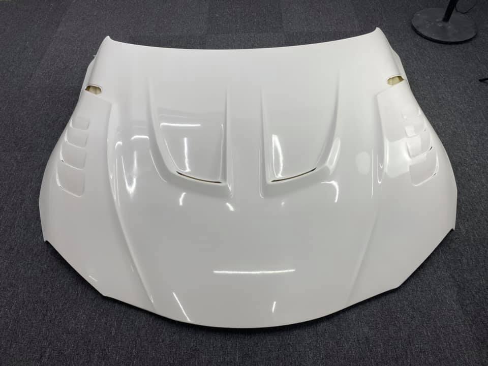 L Style Carbon Fiber Hood Bonnnet - TOYOTA SUPRA A90.
