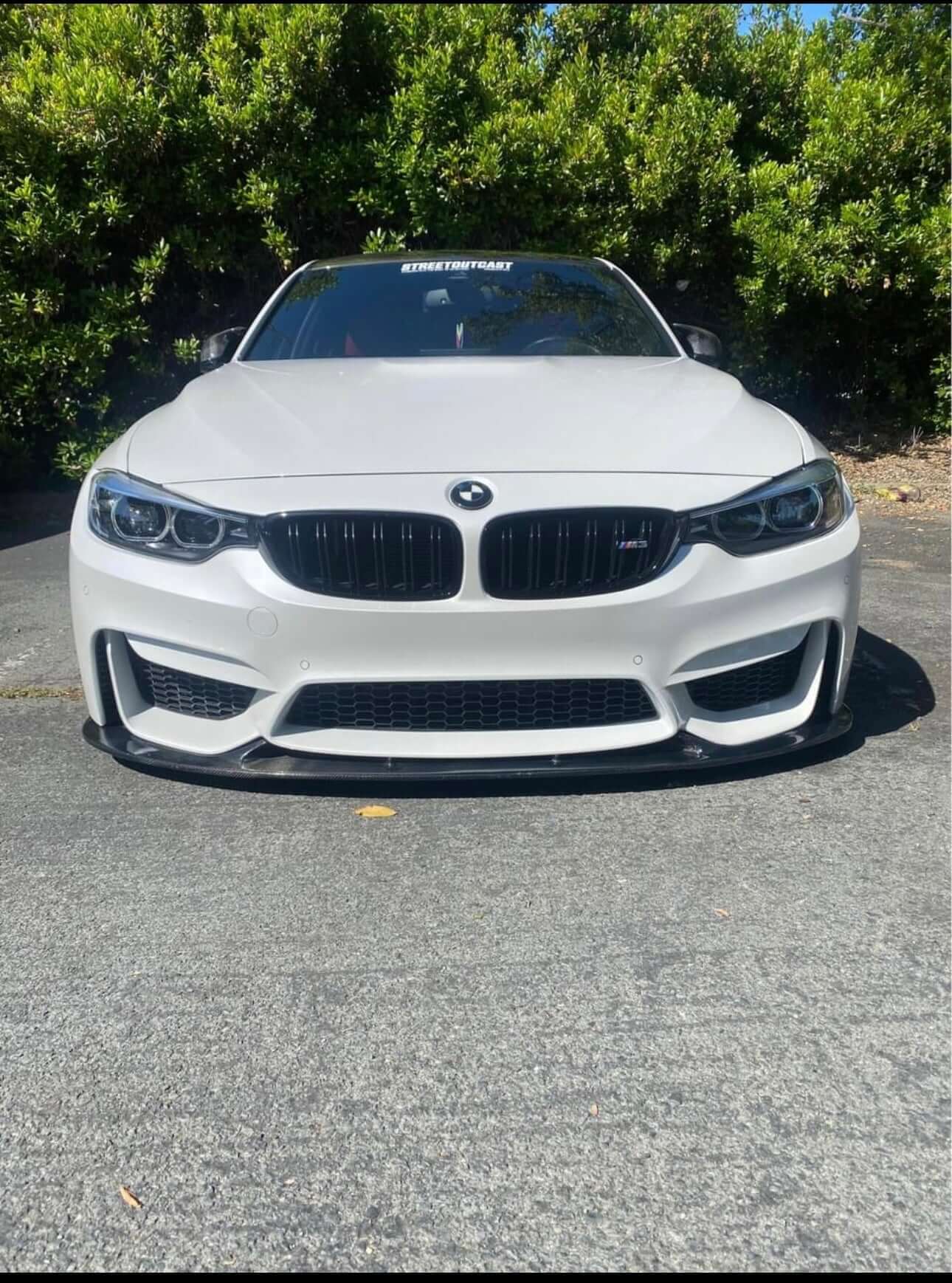 3D Design Carbon Fiber Front Lip - BMW F80 M3 & F82 M4.