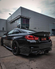 PSM Style High Kick Carbon Fiber Trunk Spoiler - BMW F82 / F83 M4.
