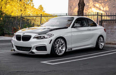 Carbon Fiber Front Lip - BMW F22 / F23 2 Series (2014-2019).