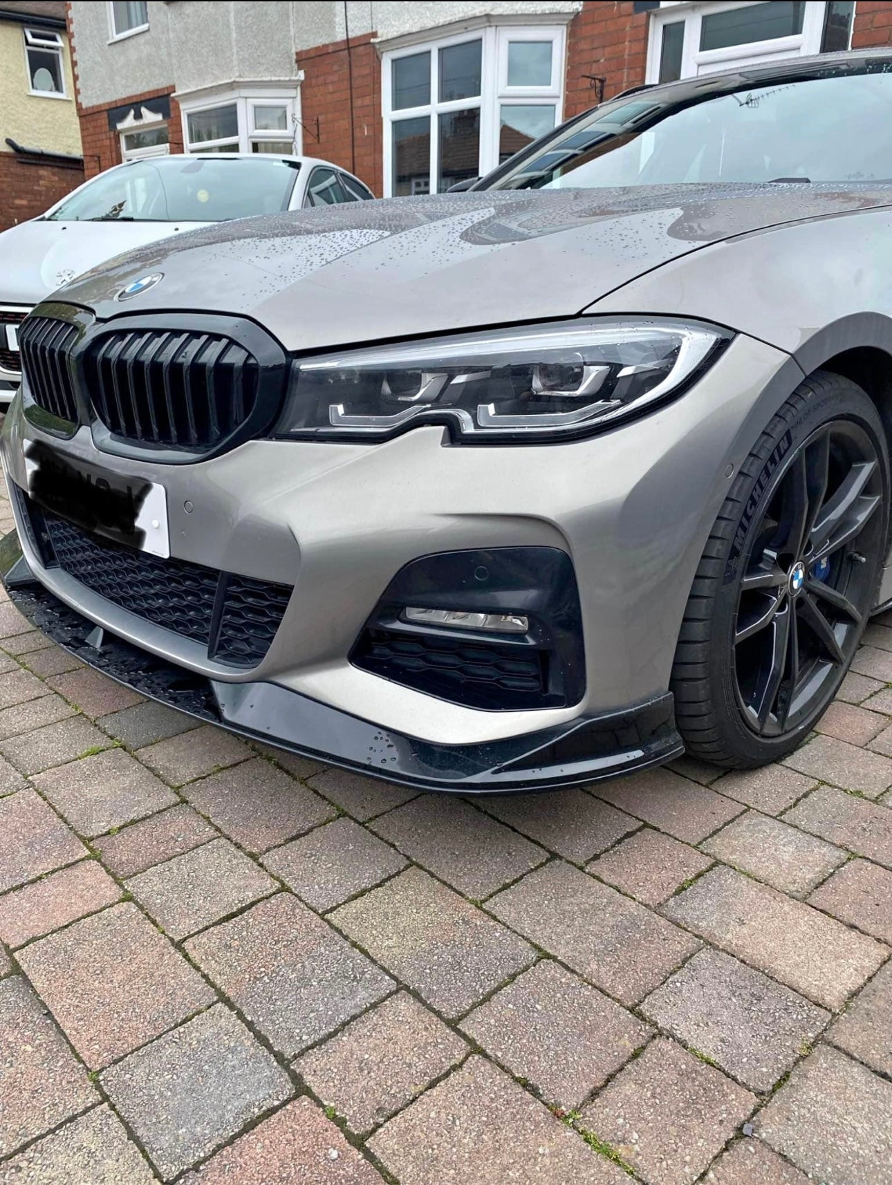 Ac Style Gloss Black Front Splitter Lip - G20 3 Series M Sport.