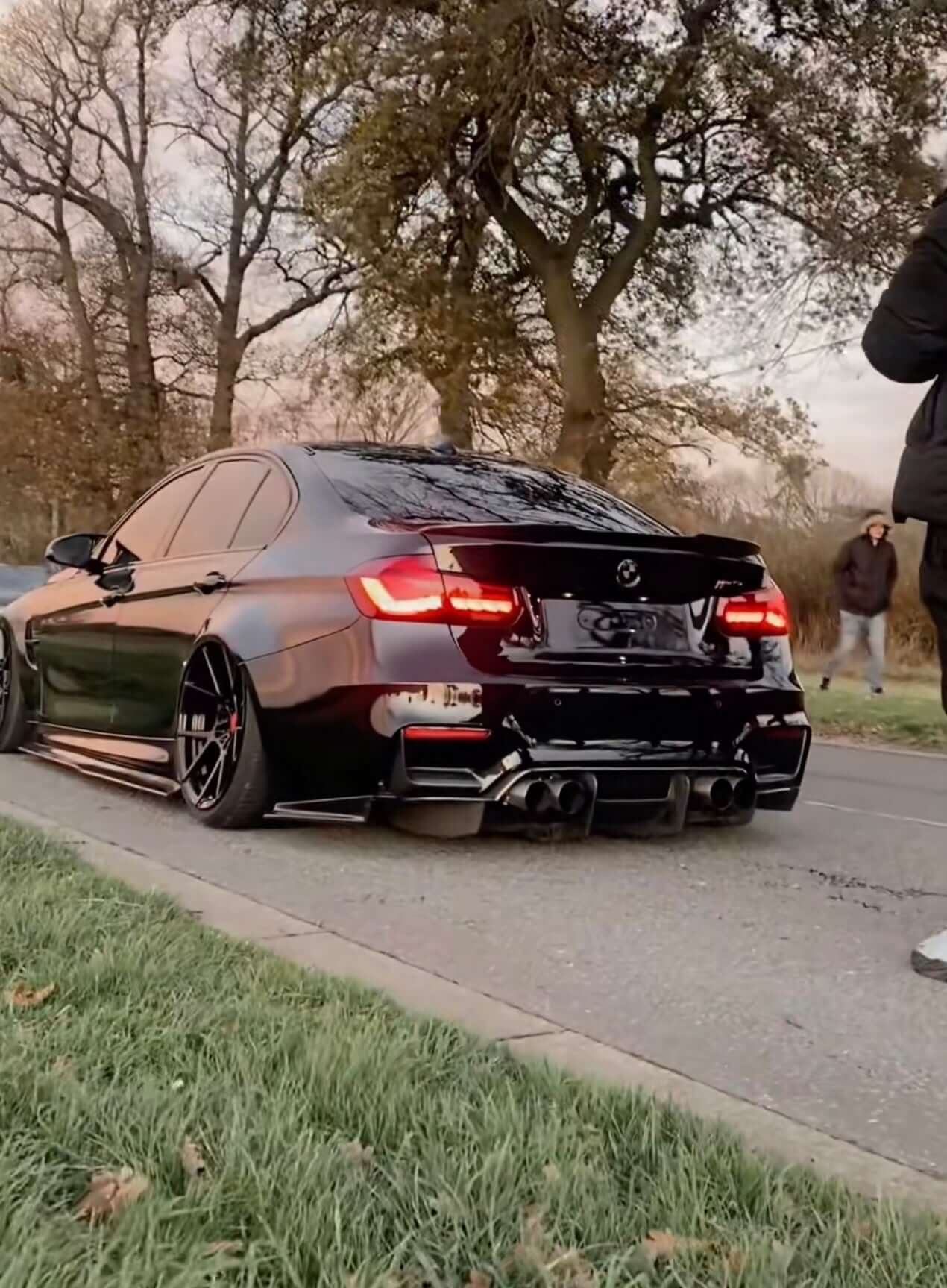 CS Carbon Fiber Trunk Spoiler - BMW F80 M3 & F30 3 Series.