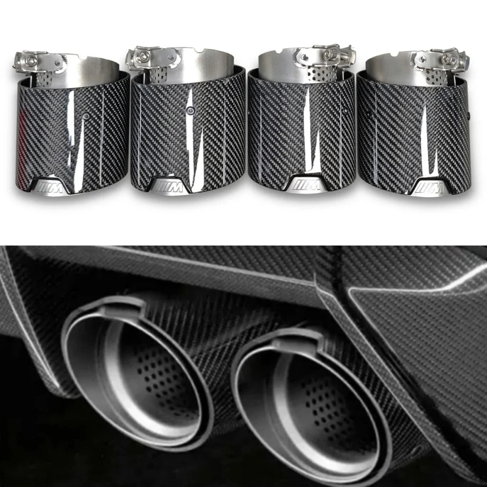 Carbon Fiber Exhaust Tips - BMW G80/G81/G82/G83.