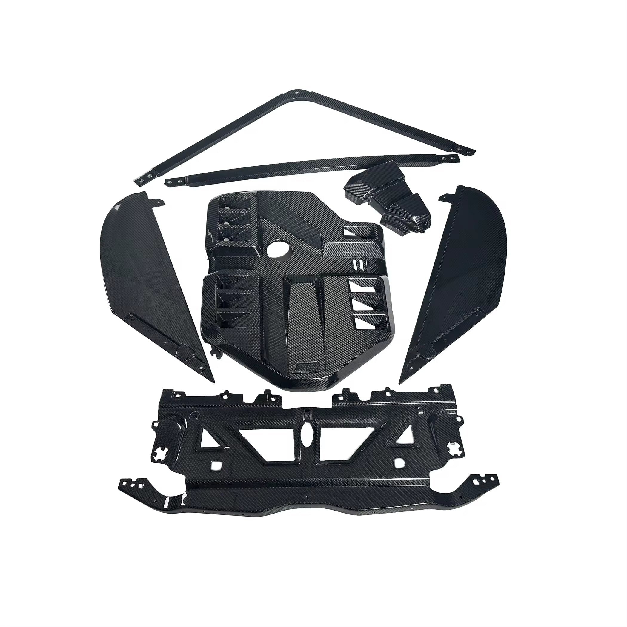 Dry Carbon Fiber Full Engine Bay Cover Kit - BMW G80 M3 & G82 M4.