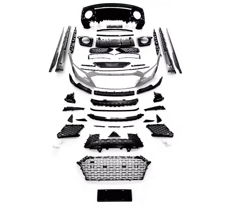 Face Lift Full Conversion Kit  2017-2018 to 2019-2023 - Audi R8 Gen 2 2017-2018.