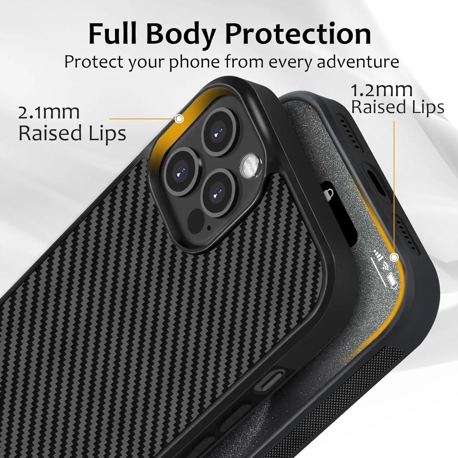 Gloss Carbon Fiber Phone Case - iPhone.