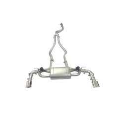 Valved Exhaust System Performance Catback - Toyota Supra A90.