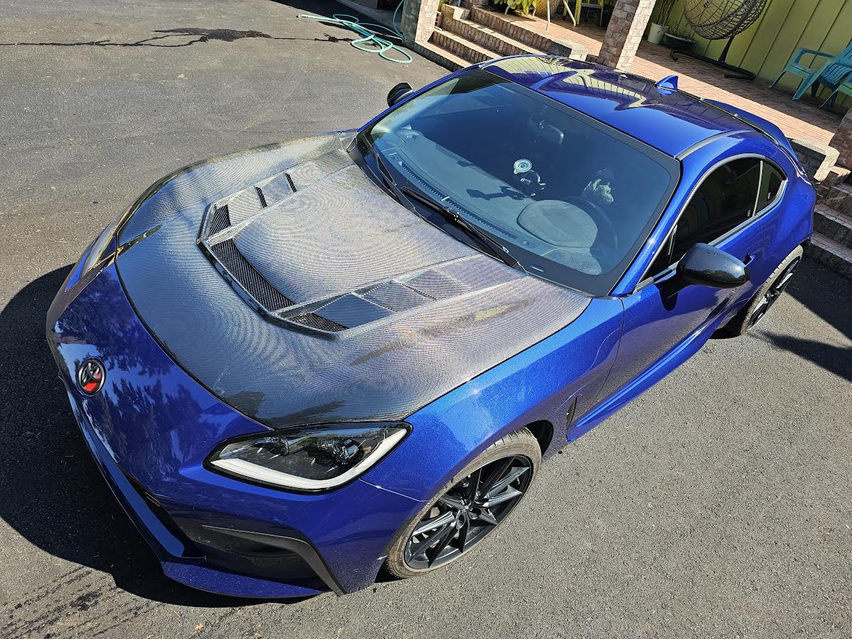 Carbon Fiber Vented Hood - Toyota GR86 & BRZ ZD8 ZN8.