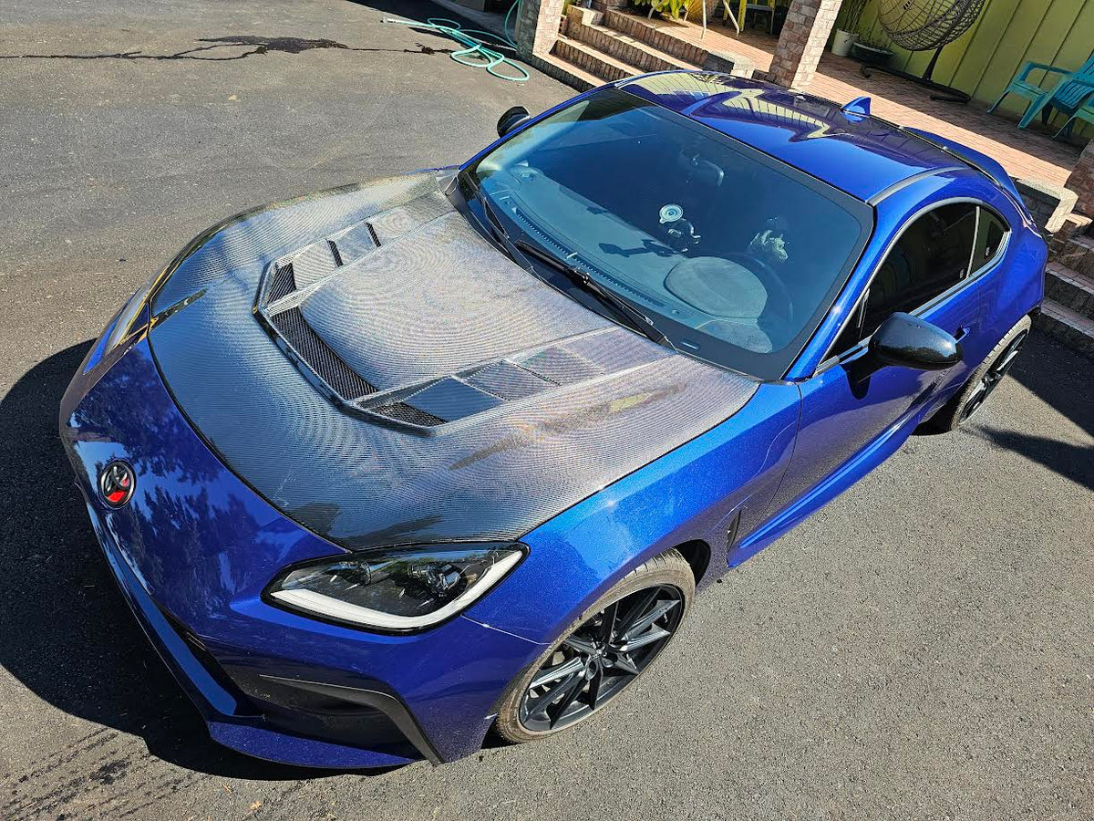 Carbon Fiber Vented Hood - Toyota GR86 & BRZ ZD8 ZN8.