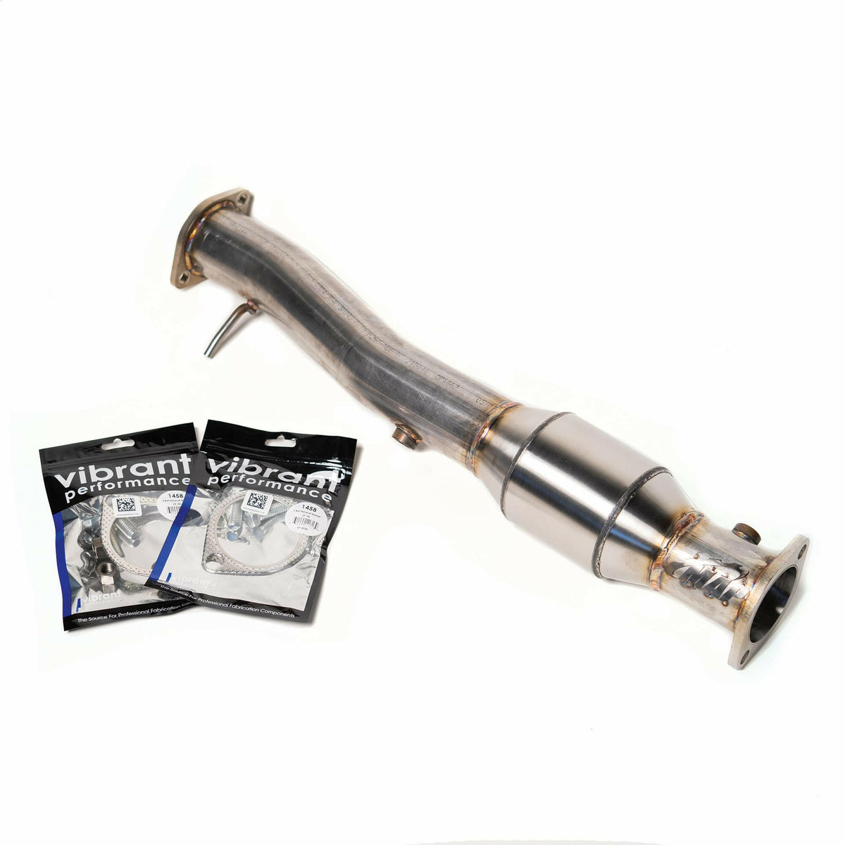 MAP Evo X Catted Mid Pipe | 2008-2015 Mitsubishi Evo 10 (EVOX-TP).