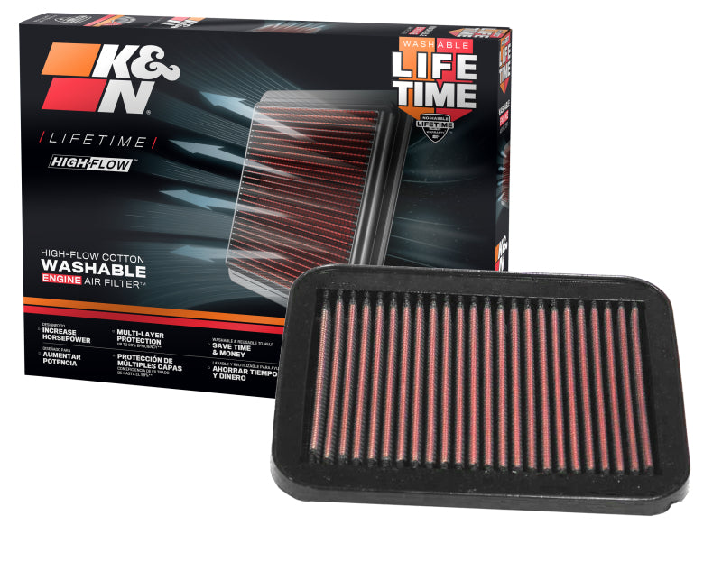 K&N Replacement Panel Air Filter for Suzuki 98-09 Jimny / 95-02 Esteem