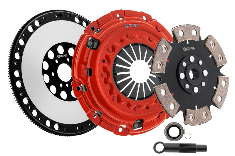Action Clutch 03-12 Honda Accord 2.4L (K24A4) Stage 6 Clutch Kit (2MD) w/Lightened Flywheel