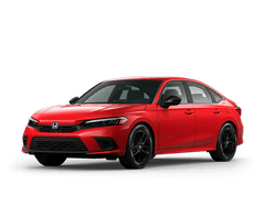 Type R Style Conversion Front Upper Grille Gloss Black ABS - Honda Civic Base Sedan.