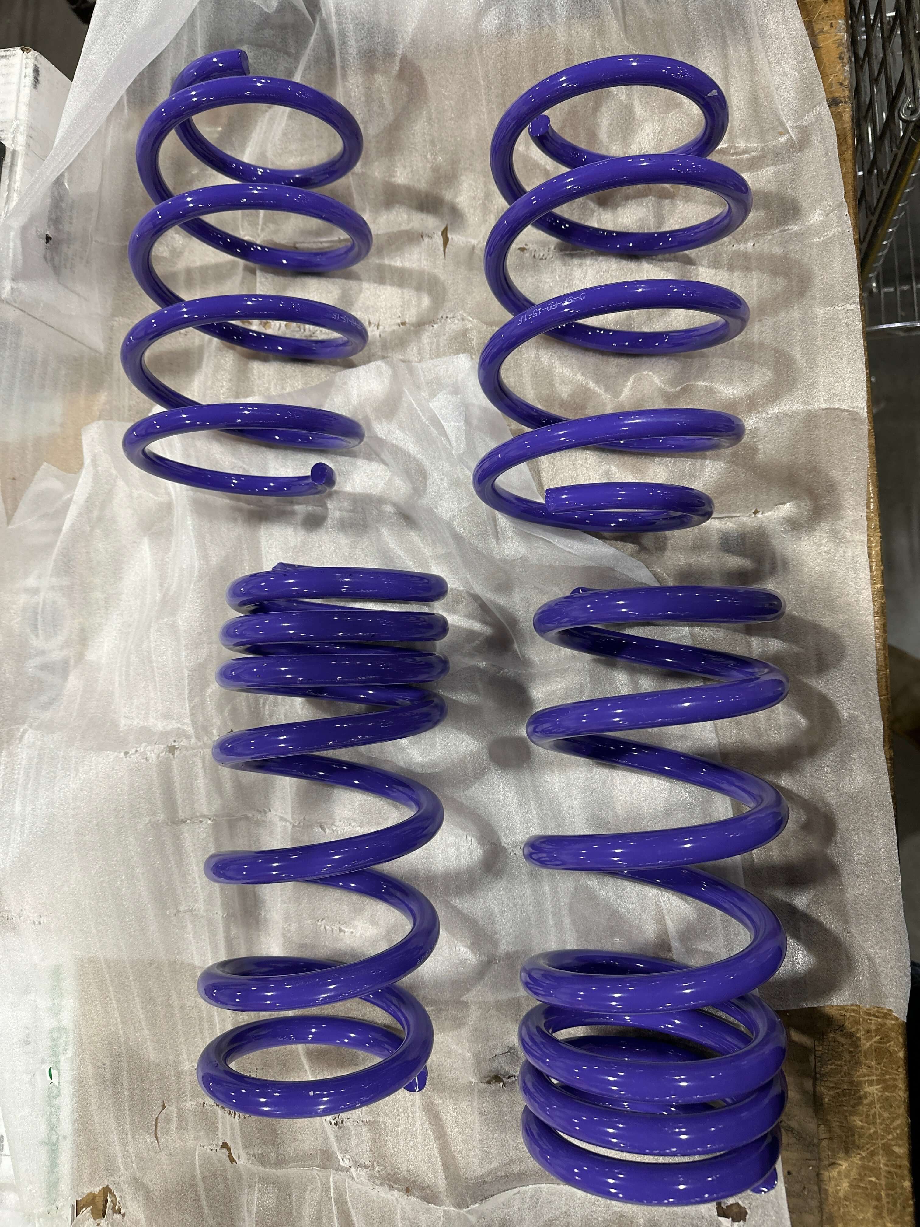D2 Racing Lowering Springs | 2015-2021 Ford Mustang (D-SP-FO-15-1) - Return.