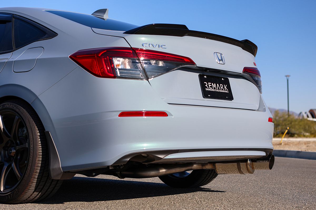 Remark R1 Spec Catback Exhaust | 2022+ Honda Civic / 2023+ Acura Integra (RK-C1063H-08).
