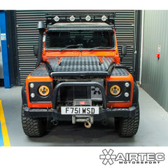 AIRTEC Motorsport Side Mount Intercooler Upgrade for Land Rover 200TDI Platform.