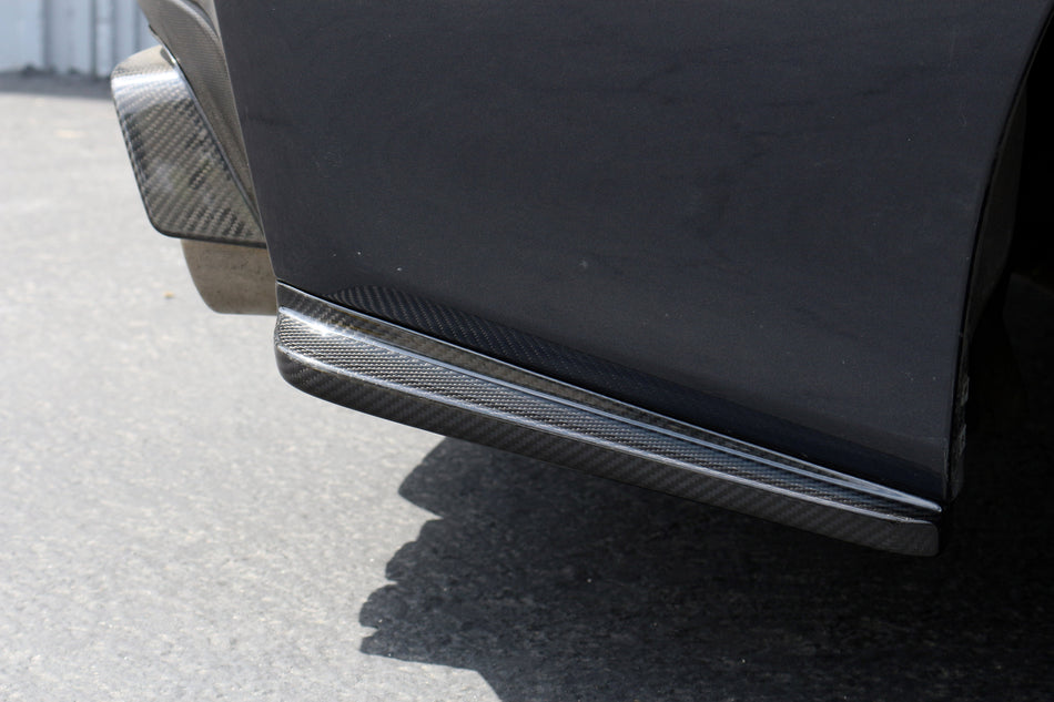 APR Performance Carbon Fiber Rear Bumper Skirts
