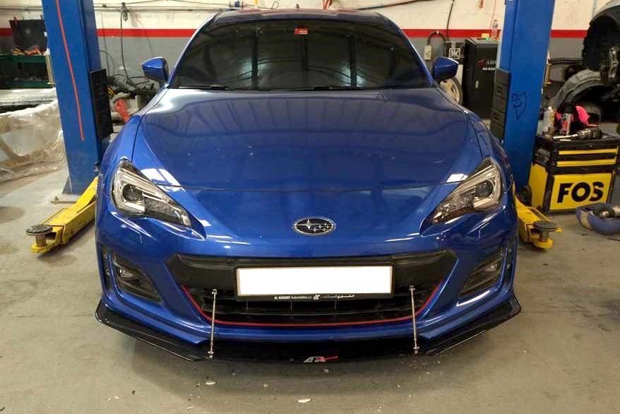 APR Performace Carbon Fiber Wind Splitter With Rods Subaru Brz 2017 2021
