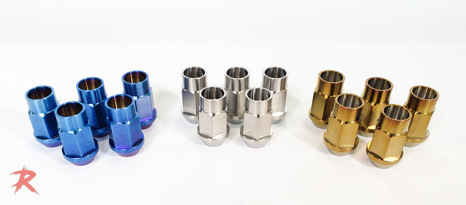 Rampage Titanium Ball Seat Lug Nut Kit – FK8 Type-R